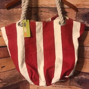 Rock Flower Paper Bag